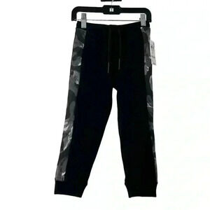 IDEOLOGY DEEP BLACK CAMOUFLAGE PANELS TODDLER SIZE 3T SWEATPANTS JOGGERS